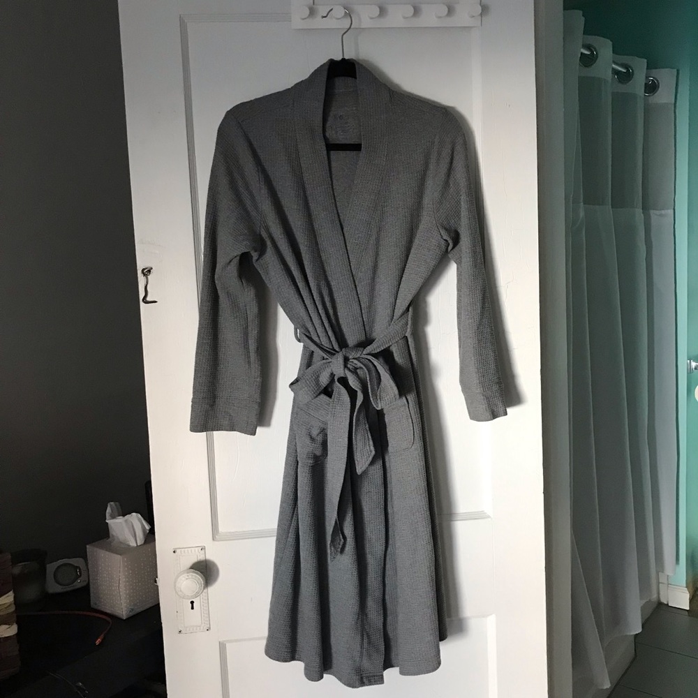 Gilligan & O’Malley | grey women’s robe | M/L